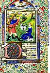 Bean MS1 - Folio 45l - Annunciation to the Shepherds